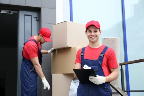 Customer booking a man with van service and confirming move details