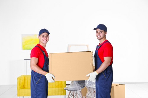 Man With Van Islington team handling a local move in a residential street