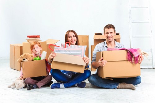 Van removals for a flat move near Angel and Upper Street in Islington
