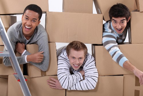 Local man and van team handling furniture transport in Islington