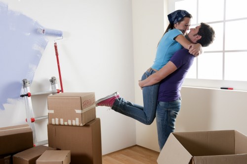 Commercial moving team supporting a business relocation in Islington